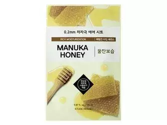 Etude House - 0.2mm Therapy Air Mask - Manuka Honey - Hydratačně vyživující maska s medem Manuka - 20 ml