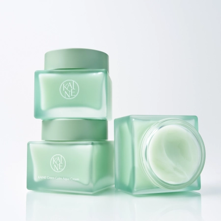 Kaine - Green Calm Aqua Cream - Zklidňující krém redukující začervenání pleti - 70 ml