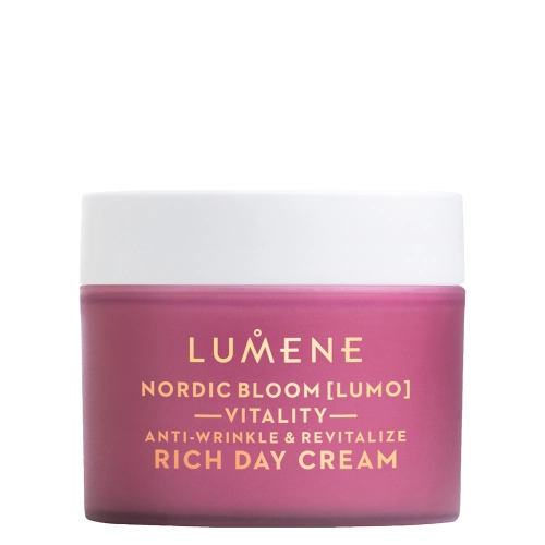Lumene - Nordic Bloom Lumo Vitality Anti-Wrinkle & Revitalize Rich Day Cream- Bohatý denní krém proti vráskám s revitalizačním účinkem - 50 ml