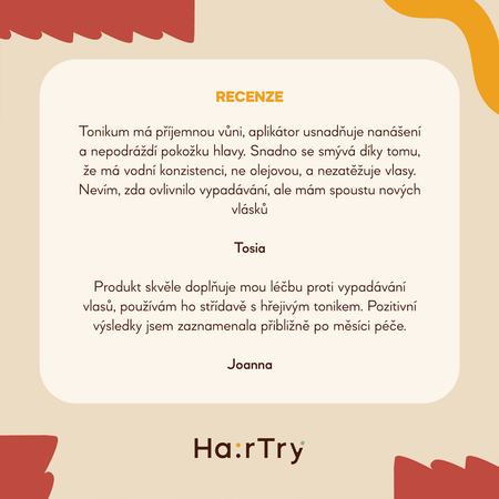 HairTry - Long Hair, Don't Care - Vyživující tonikum na vlasovou pokožku se zapouzdřeným olejem a rostlinnými výtažky - 100 ml