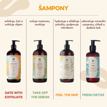 HairTry - Take Off The Sebum - Čisticí šampon - 500 ml 