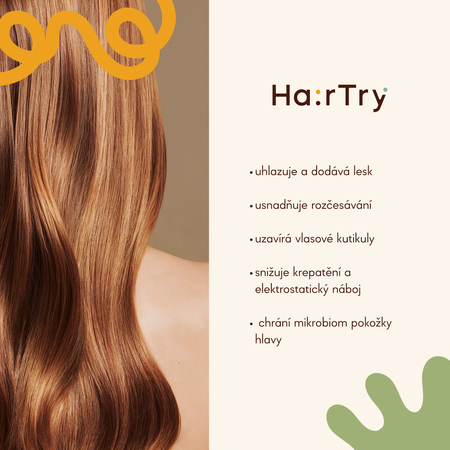HairTry - Vin Glosser - Uhlazující tonikum s octem pro lesk vlasů - 200 ml