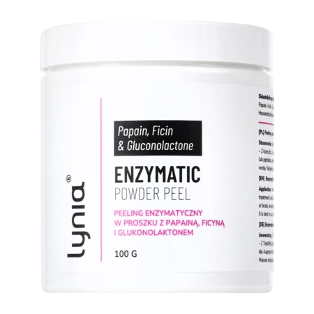 Lynia - Enzymatický peeling v prášku s papainem a ficinem a glukonolaktonem - 100 g