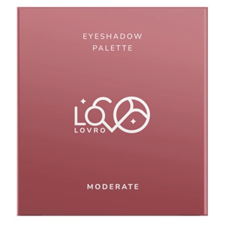 LOVRO - Eyeshadow Palette Moderate - Paletka očních stínů - 8 g