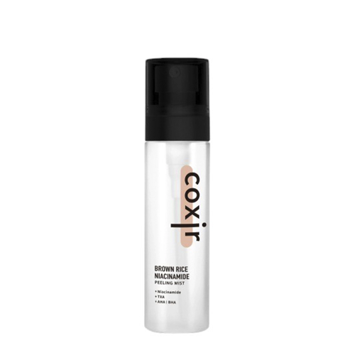 Coxir - Brown Rice Niacinamide Peeling Mist - Exfoliační mlha na obličej - 80 ml