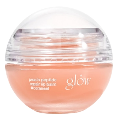 glow - Peach Peptide Repair Lip Balm - Peptidový balzám na rty - #Coralreef - 8 g