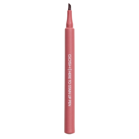 GOSH - Here To Stain Lip Pen - Dlouhotrvající konturovací tužka na rty v peru - 008 Ruby Stain - 1 ml