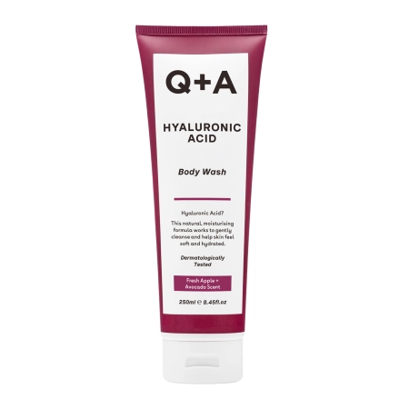 Q+A - Hyaluronic Acid Body Wash - Hydratační sprchový gel s kyselinou hyaluronovou - 250 ml