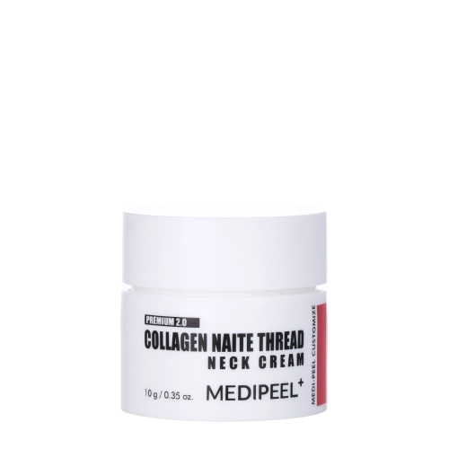 Medi-Peel - Premium Naite Thread Neck Cream 2.0 - Krém na péči o pokožku krku - Mini - 10 ml