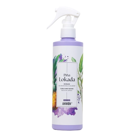 Anwen - Pina Lokada - Sprej pro oživení kudrlin a vln - 300 ml