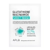 APLB - Glutathione Niacinamide Sheet Mask Set - Sada rozjasňujících pleťových masek v plátýnku  - 10x25ml