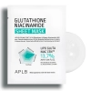 APLB - Glutathione Niacinamide Sheet Mask - Rozjasňující pleťová maska - 1ks/25ml