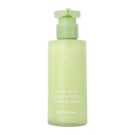By Wishtrend - Green Tea & Enzyme Milky Foaming Wash - Pěna na čištění obličeje - 140 ml
