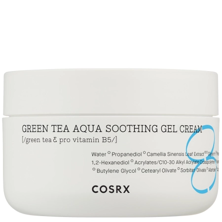 COSRX - Hydrium Green Tea Aqua Soothing Gel Cream - Zklidňující krém s extraktem ze zeleného čaje - 50 ml