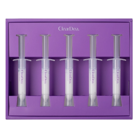 ClearDea - Mucin Collanetinal Deep Wrinkle Shot Set - Sada zpevňujících ampulek na obličej s kolagenem - 5ksx4ml