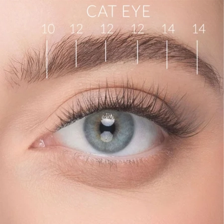 Nanolash - Stick & Go Pre-Glued Lashes - Trsy řas s lepidlem - Classy - 1 balení