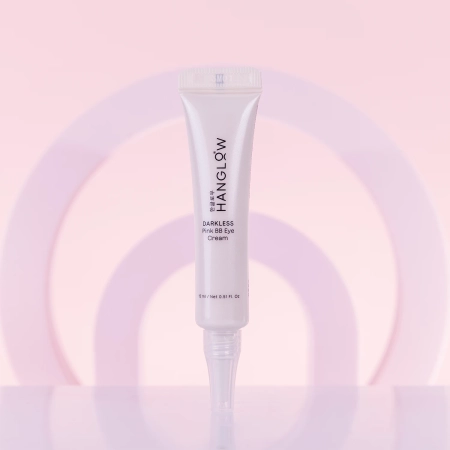 HanGlow - Darkless - Pink BB Eye Cream - Krém-Korektor pod oči - 15 ml