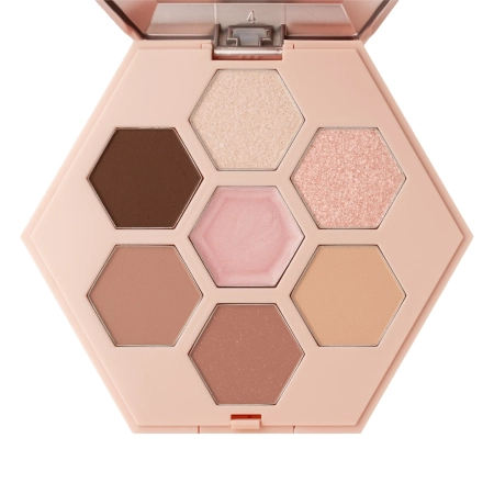 ELROEL - Barely Mood Shadow Palette - Paletka očních stínů - 02 Pale Rose - 8,1 g