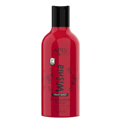 Apis - Fruit Shot - Višňový sprchový gel - 500 ml