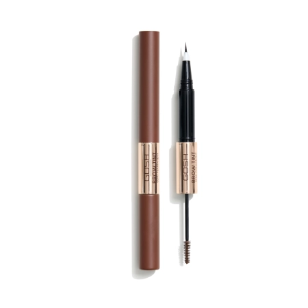 GOSH - Brow Tint - Dlouhotrvající tint na obočí s gelem - 002 Dark Brown - 2,9 g