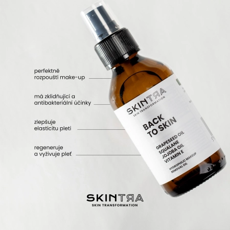 SkinTra - Back To Skin - Hydrofilní odličovací olej - 100 ml 