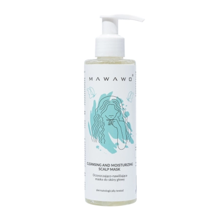 Mawawo - Cleaning and Moisturizing Scalp Mask - Hydratačně-čisticí maska pro pokožku hlavy - 200 ml