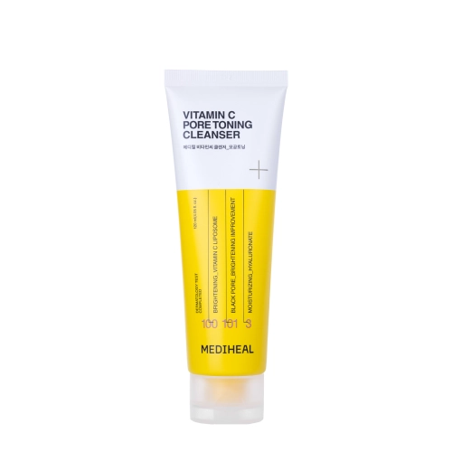 Mediheal - Vitamic C Pore Toning Cleanser - Čisticí pěna na obličej s vitamínem C - 120 ml