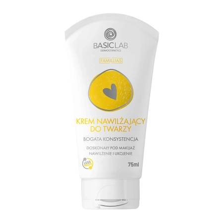 Basiclab - Famillias - Hydratační krém na obličej s bohatou konzistencí - 75 ml