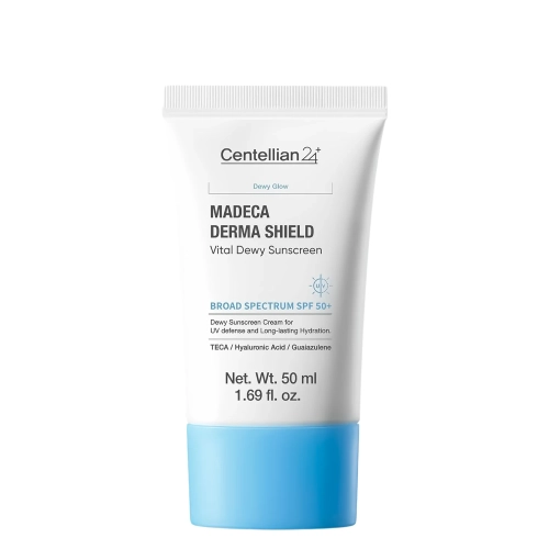 Centellian24 - Madeca Derma Shield Safe Moisture Sun Cream - Hydratační krém na obličej s SPF 50+ PA++++ - 50 ml