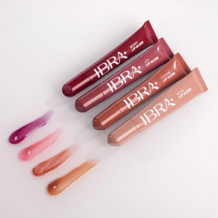 Ibra Makeup - Vyživující lesk na rty - Cookie Lip Gloss - 10 ml