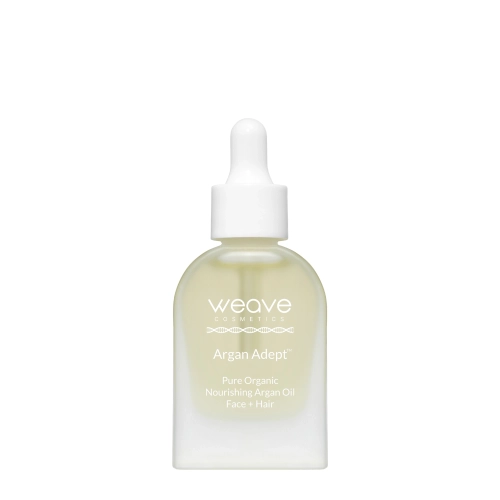 Weave Cosmetics - Argan Adept - Organický olej na obličej a vlasy - Za studena olejovaný a deodorizovaný - 30 ml