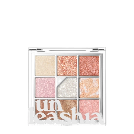 Unleashia - Glitterpedia Eye Palette - Veganská paletka očních stínů - 1 All of Glitter - 6,6 g