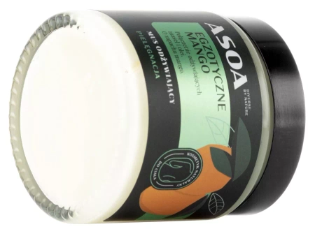Asoa - Vyživující tělové máslo - Exotické mango a bambucké máslo - 120 ml