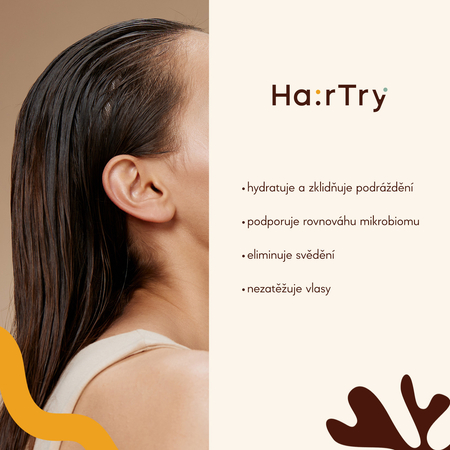 HairTry - Hydrate Hero - Hydratační a zklidňující tonikum pro pokožku hlavy s NMF komplexem a Ektoinem - 100 ml