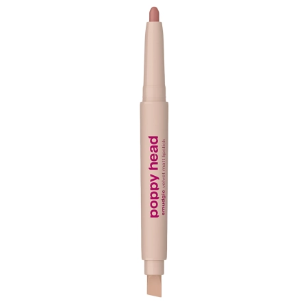 Poppy Head - Smudgic Velvet Matt Lipstick - Matná rtěnka v tužce - 05 Soft Enchant - 0,85 g