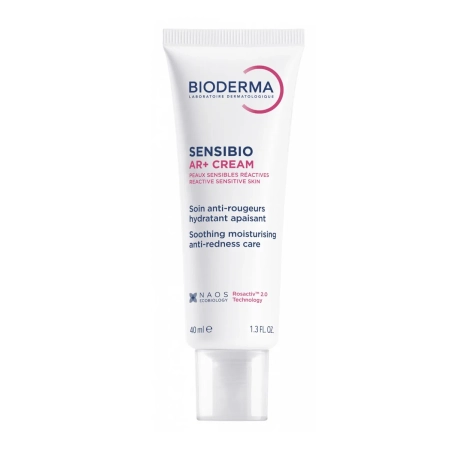 Bioderma - Sensibio AR+ Cream - Zklidňující a hydratační krém snižující zarudnutí - 40 ml
