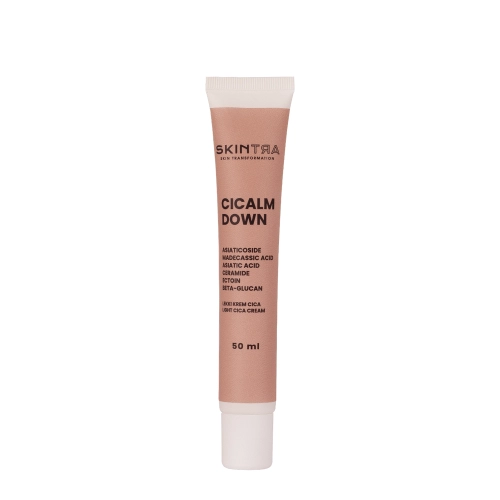 SkinTra - Cicalm Down - Lehký CICA krém na obličej - 50ml