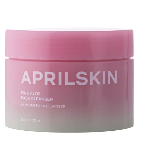 Aprilskin - Pink Aloe Pack Cleanser - čisticí pěna na obličej - 120g