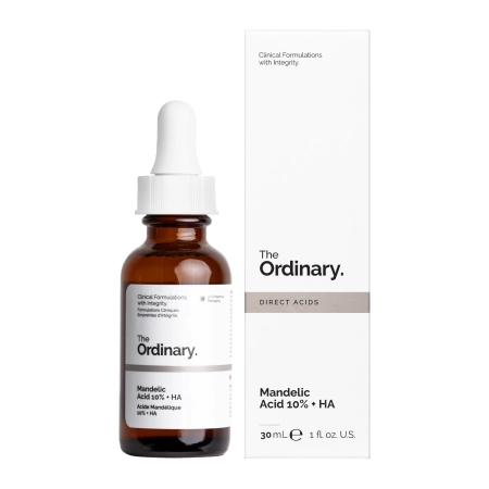 The Ordinary - Mandelic Acid 10% + HA - Peeling s 10% kyselinou mandlovou a kyselinou hyaluronovou - 30 ml