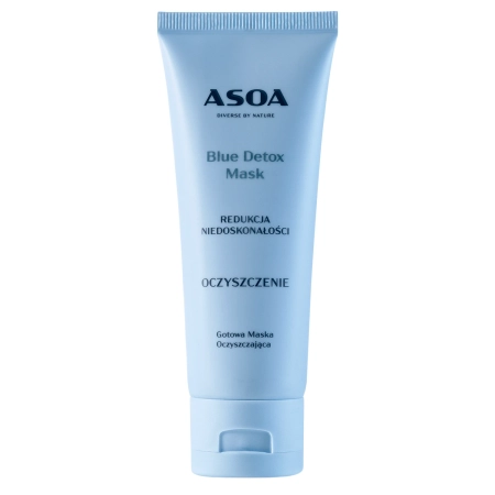 Asoa - Maska na obličej - Blue Detox Mask - 75 ml