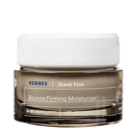 Korres - Black Pine Bounce Firming Moisturizer - Denní krém proti vráskám - 40 ml