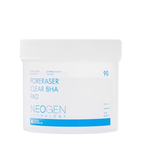 Neogen - Dermalogy Poreraser Clear BHA Pad - Exfoliační polštářky na obličej - 90 ks / 160 ml