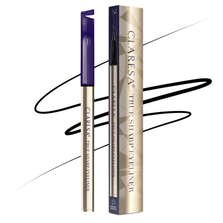 Claresa - True Sharp Eyeliner - Ultrapřesná oční linka v peru - Black 01 - 0,5 ml