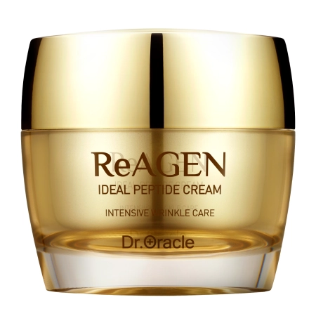 Dr. Oracle - ReAGEN Ideal Peptide Cream - Bohatý krém proti vráskám s kmenovými buňkami a peptidy Edelweiss - 50 ml