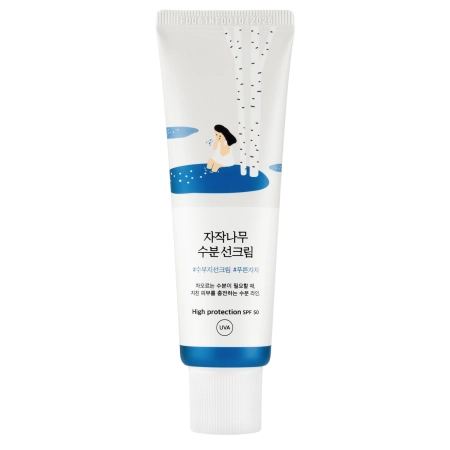 Round Lab - Birch Juice Moisturizing Sun Cream SPF50+ PA++++ - Hydratační SPF krém - 50 ml