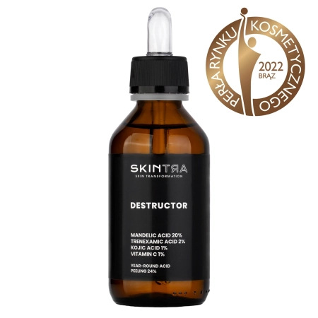 SkinTra - Destructor - Celoroční kyselinový peeling 24 % - 100 ml