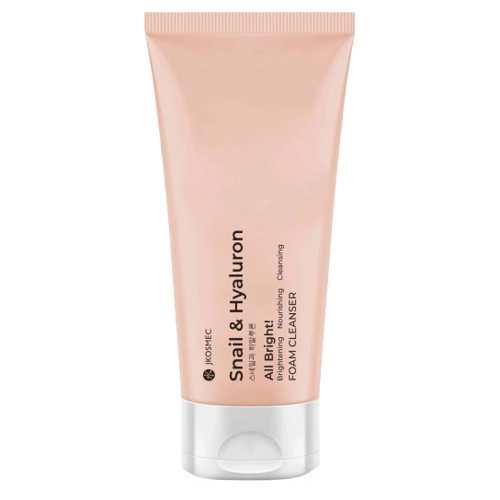 Jkosmec - All Bright Cleansing Foam Snail & Hyaluro - Regenerační čistící pěna na obličej - 180 ml