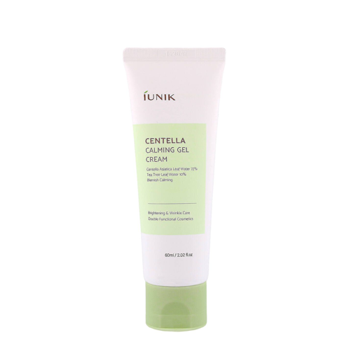 iUNIK - Centella Calming Gel Cream - Zklidňující gelový krém s pupečníkem asijským - 60 ml