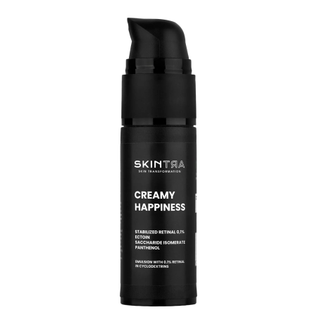 SkinTra - Creamy Happiness - Emulze s Retinalem 0,1 % v cyklodextrinech - 30 ml