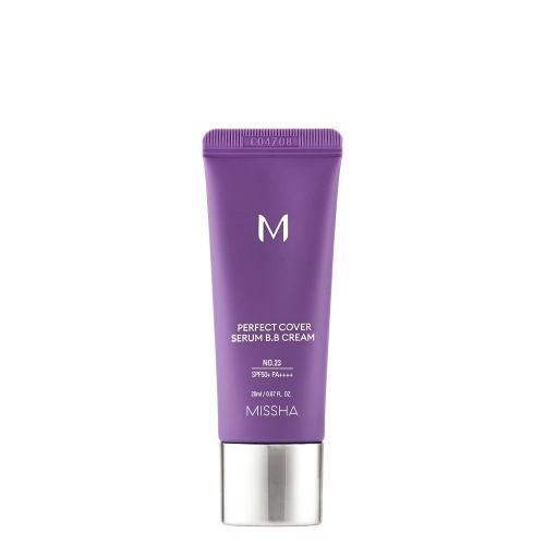 Missha - M Perfect Cover Serum BB Cream SPF50+/PA++++ - Krycí BB Serum - No.23 Natural Beige - 20ml